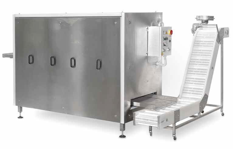 Líneas de pasta seca larga artesanal